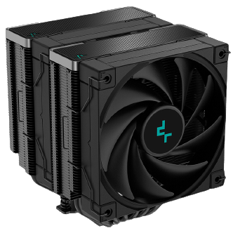 DeepCool AK620 ZERO DARK High-Performance , Dual-Tower CPU Cooler