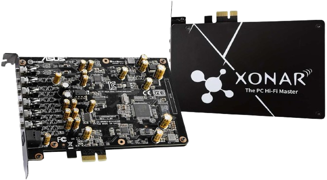 Xonar AE 7.1 PCIe gaming Sound Card