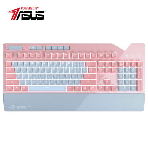 ASUS ROG Strix Flare PNK LTD Mechanical Gaming Pink Keyboard