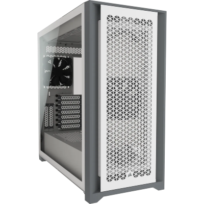 CORSAIR 5000D AIRFLOW Tempered Glass Mid-Tower ATX PC Case - White - CC-9011211-WW
