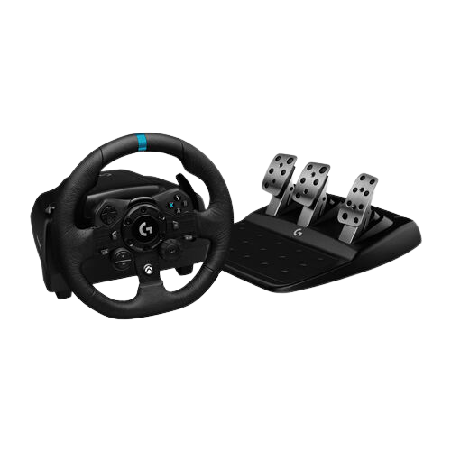 Logitech G923 TRUEFORCE RACING WHEEL AND Pedals for PC and XBOX