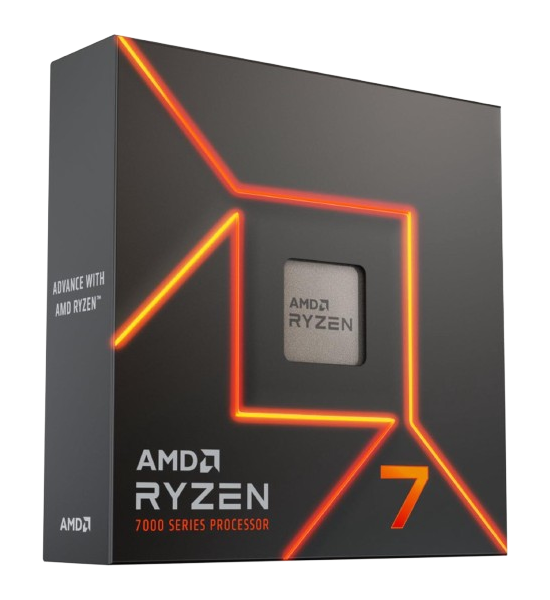 AMD Ryzen 7 7700X - 8-Core 4.5 GHz - Socket AM5 - 105W Desktop Processor