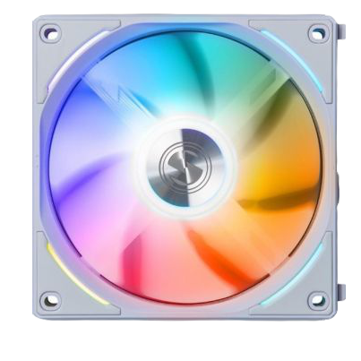 Lian Li UNI FAN AL120 Digital Addressable RGB 120 Fan, Single Pack, White