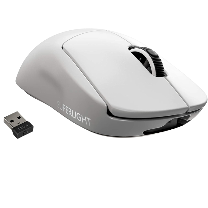 Logitech G Pro X Superlight Wireless Gaming Mouse White - 50722