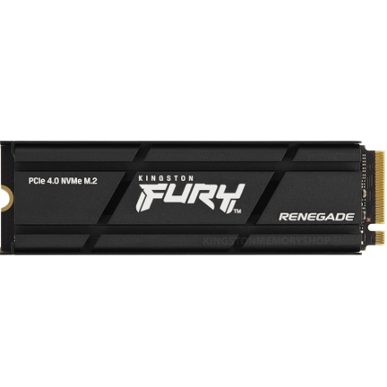 Kingston 500GB Fury Renegade SSD M.2 (2280), NVMe, PCIe 4.0, Gen 4x4, Heatsink, 7300MB/s R, 3900MB/s W