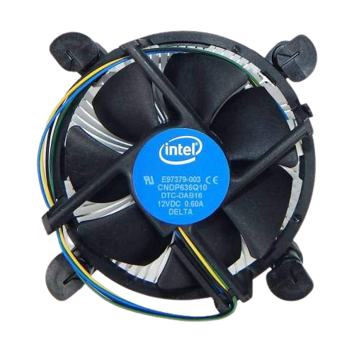 Intel Stock Fan | CPU Cooling Fan with Aluminium Heatsink | Socket LGA