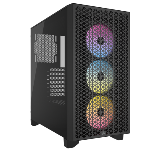CORSAIR 3000D RGB Tempered Glass Mid-tower CASE