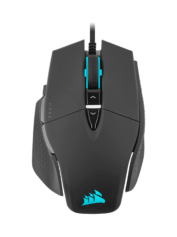 Corsair M65 RGB Ultra, Tunable FPS, 26,000 DPI Optical Sensor & Switches, AXON Hyper-Processing Technology Black Gaming Mouse