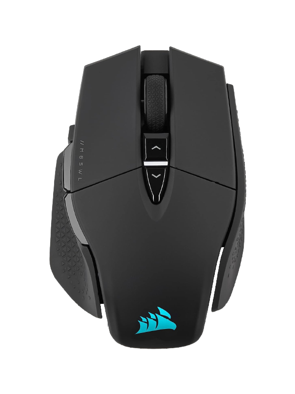 Corsair M65 RGB Ultra Wireless, Tunable FPS Wireless Gaming Mouse, Black