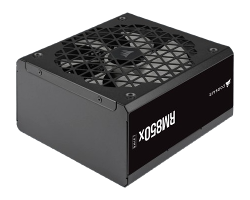 CORSAIR - RMx Shift Series RM850x 80 Plus Gold Fully Modular ATX Power Supply with Modular Side Interface - Black - CP-9020252-UK