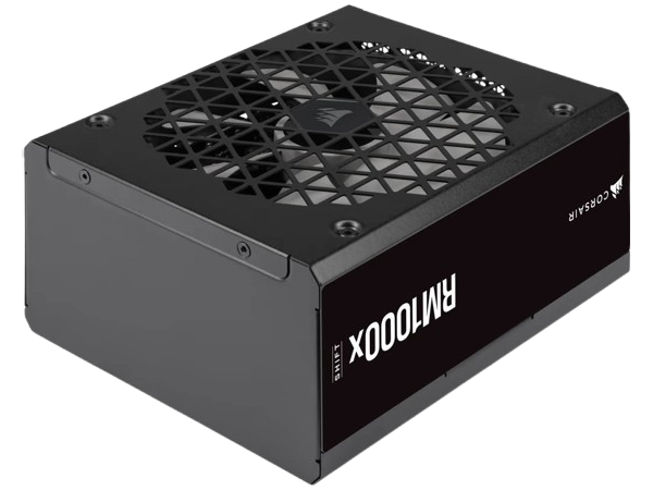 CORSAIR - RMx Shift Series RM1000x 80 Plus Gold Fully Modular ATX Power Supply with Modular Side Interface - Black - CP-9020253-UK