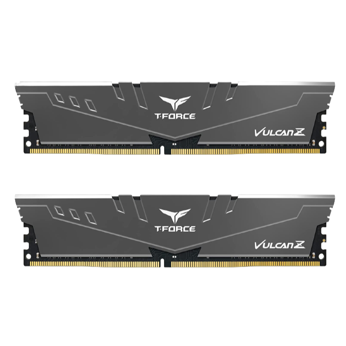 Team T-FORCE VULCAN Z 32GB (2 x 16GB) 288-Pin PC RAM DDR4 3600 (PC4 28800) Desktop Memory Model TLZGD432G3600HC18JDC01