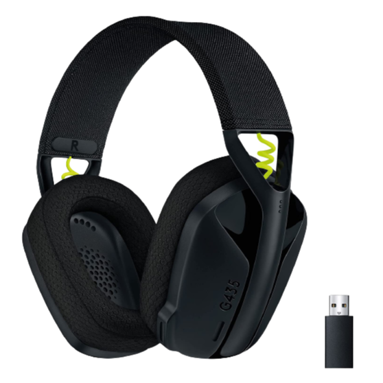 Logitech G435 LIGHTSPEED BLACK HEADSET