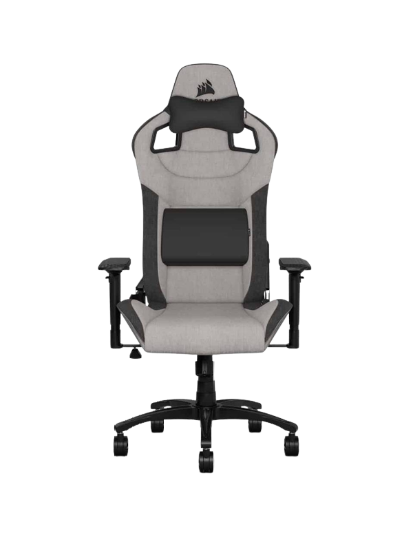 CORSAIR T3 RUSH Fabric Grey/Charcoal Gaming Chair