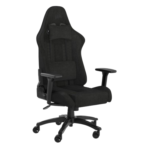 Corsair TC100 Relaxed Fabric Black Gaming Chair Black