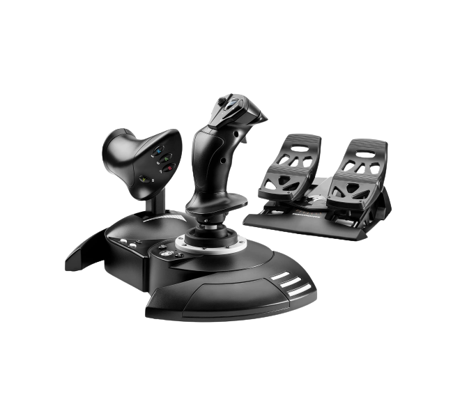 ThrustMaster T-Flight Full Kit X - Joystick, Throttle and Rudder Pedals Flight SIM for PC/ Xbox