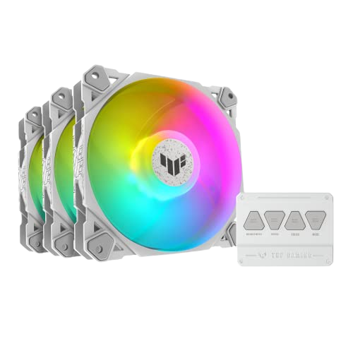 ASUS TUF GAMING TF120 ARGB 3IN1 WHITE EDITION