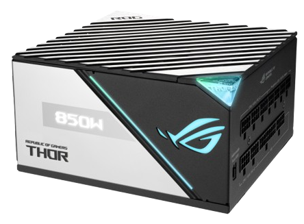 ASUS ROG Thor 850W 80 Plus Platinum II Fully Modular with OLED display and Aura Sync Power Supply