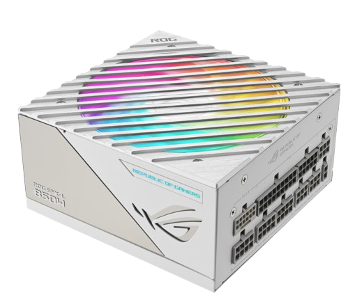 Asus ROG LOKI SFX-L 850W Platinum Full Modular, RGB White Edition Power Supply - 90YE00N2-B0NA00