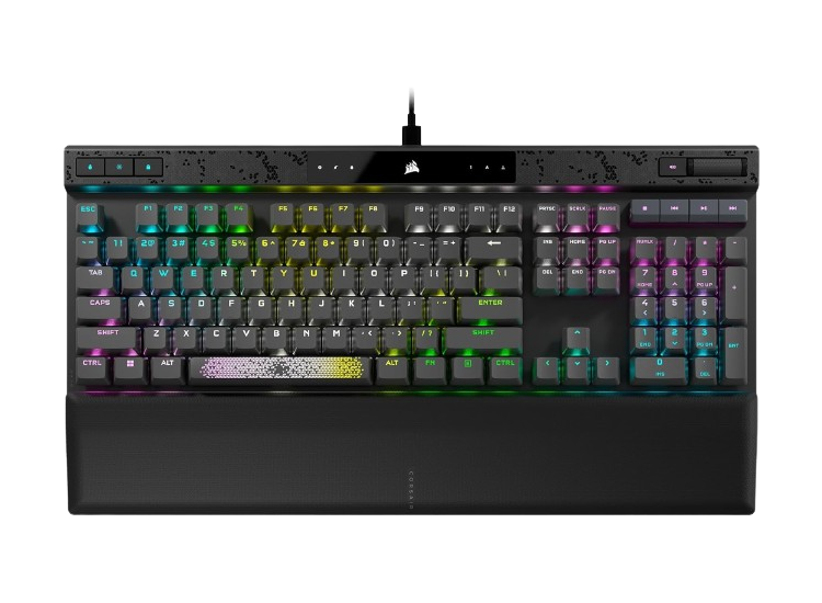 CORSAIR K70 MAX RGB Magnetic-Mechanical, MGX Switches - Rapid Trigger Mode - PBT Double-Shot Keycaps Wired Gaming Keyboard