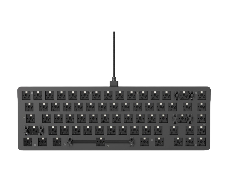 Glorious - GMMK 2 65% Compact Barebone Mechanical Black Gaming Keyboard