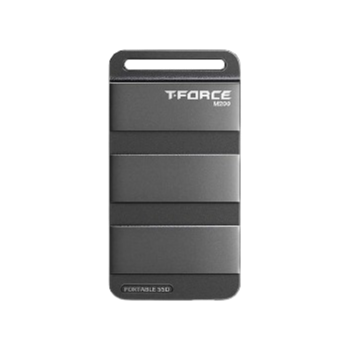TEAMGROUP T-Force M200 Portable SSD 500GB USB3.2 Gen2x2 Type-C Compatible with PS5 & Xbox & Chrome OS (T8FED9500G0C102)