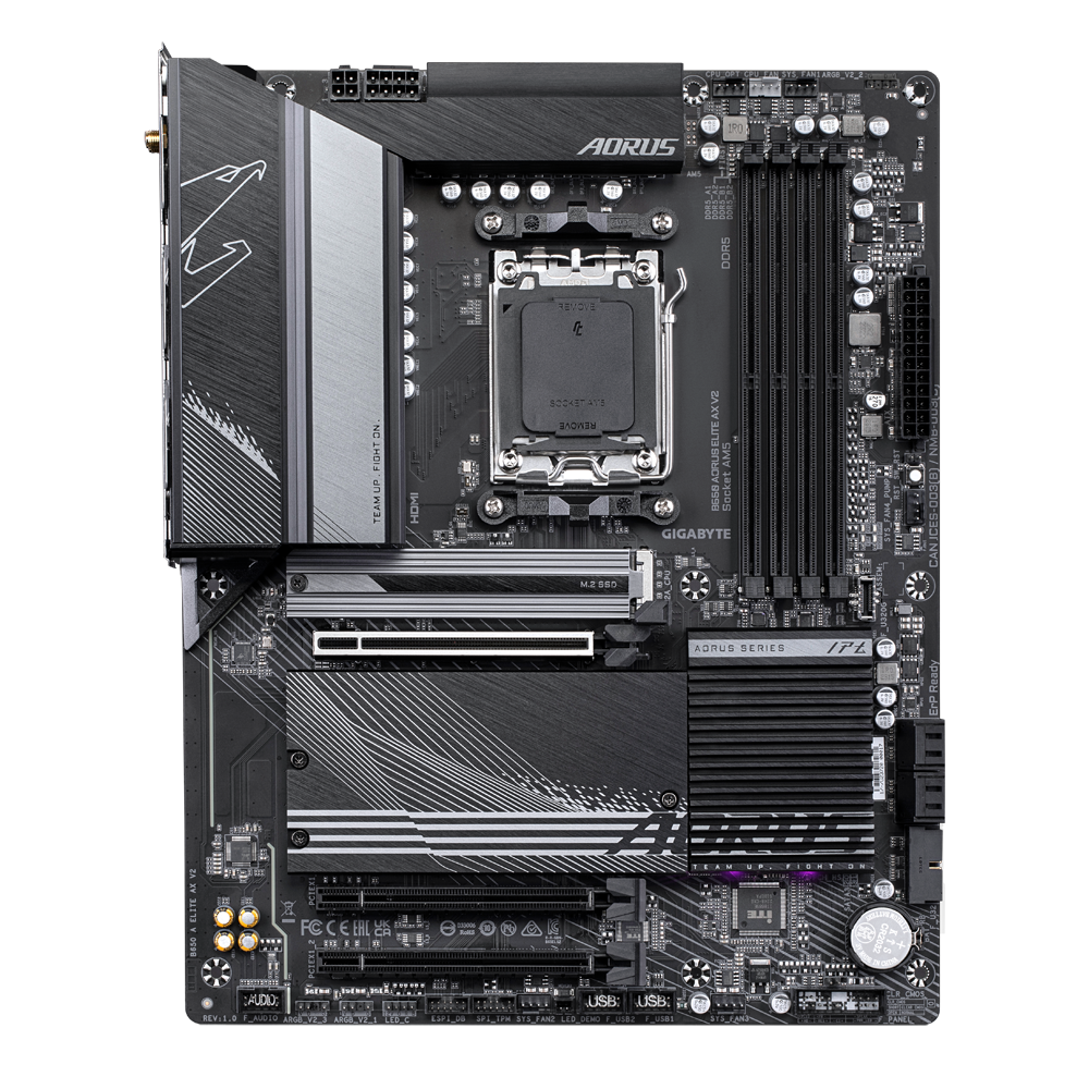 GIGABYTE B650 AORUS ELITE AX V2 AM5, DDR5 ATX WI-FI Motherboard