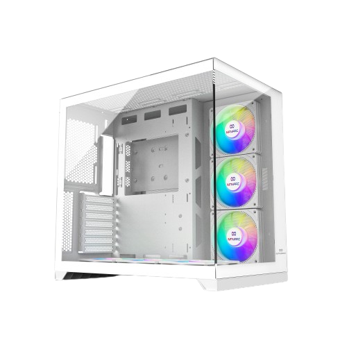 Infiniarc White Cube Flow XL 6 RGB Fans