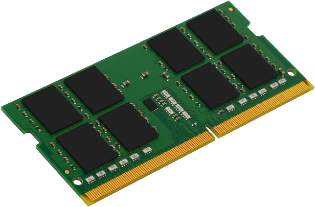 Kingston ValueRAM 16GB 3200MT/s DDR4 Non-ECC CL22 SODIMM 1Rx8 1.2V KVR32S22S8/16 Laptop Memory