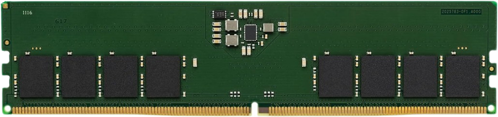 Kingston ValueRAM 8GB 4800MT/s DDR5 Non-ECC CL40 DIMM 1Rx16 KVR48U40BS6-8 Desktop Memory