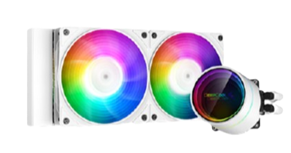 DEEPCOOL Castle 240EX A-RGB V2 INFINIARC EDITION White CPU Cooler