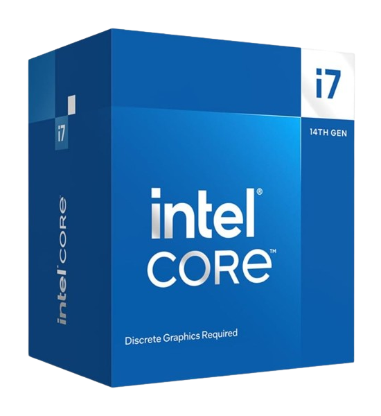 Intel i7 Core 14700F - 14th Gen Raptor Lake 20-Core (8P+12E) 1700 LGA Processor - box