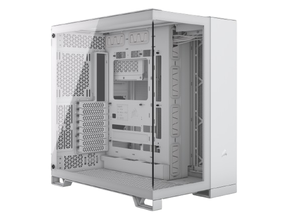 Corsair 6500X Mid-Tower Dual Chamber White PC Case