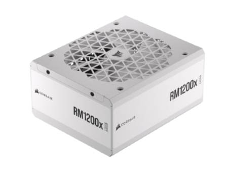 CORSAIR RM1200x Shift White, 1200 Watt, 80 PLUS GOLD, Fully Modular Power Supply