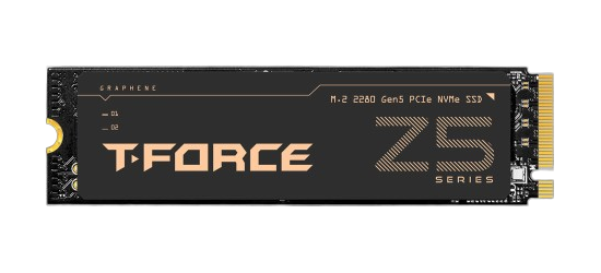 قرص تخزين SSD من نوع TEAMGROUP T-Force Cardea Z540 بسعة 1 تيرابايت، واجهة M.2-2280، PCIe 5.0 NVME