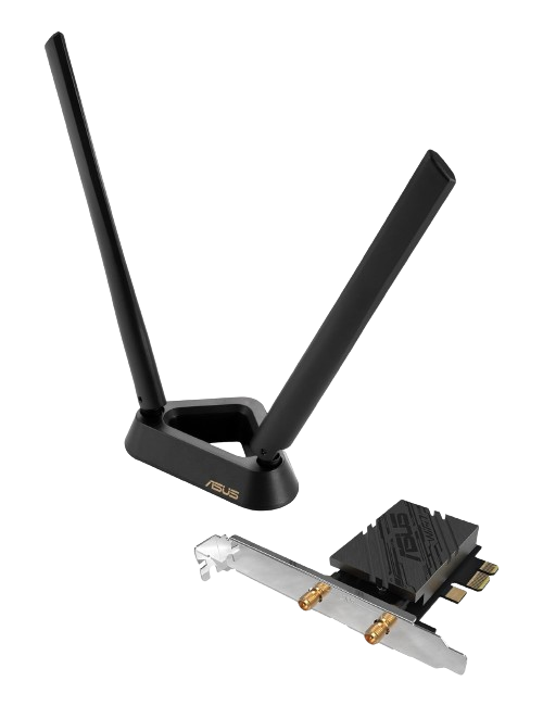 ASUS PCE-BE92BT WiFi 7 PCI-E, Bluetooth 5.4, with Compatible with Intel motherboards Adapter