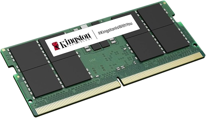 Kingston ValueRAM 8GB 4800MT/s DDR5 Non-ECC CL40 SODIMM 1Rx16 KVR48S40BS6-8 Laptop Memory