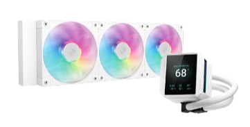 DeepCool MYSTIQUE 360 LCD White Liquid Cooler INFINIARC Edition