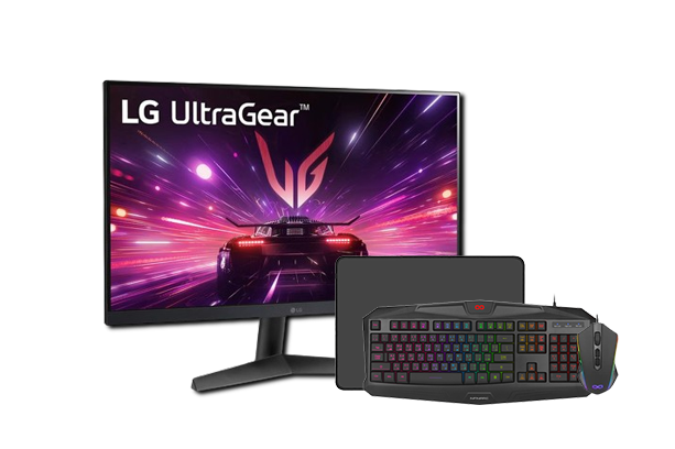 LG UltraGear 24” Full HD IPS, 180Hz, HDR10 Monitor + S115 Combo