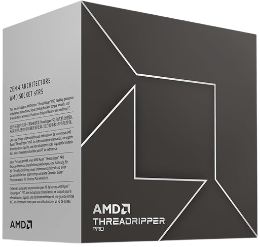 AMD Ryzen™ Threadripper™ PRO 7965WX 24-Core, 48-Thread 