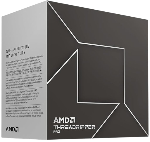 AMD Ryzen™ Threadripper™ PRO 7985WX (64 Cores, 128 Threads, 3.20 GHz, 256M Cache)