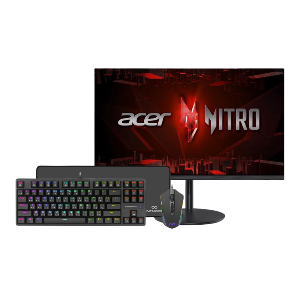 Acer Nitro XF240Y M3 23.8inch Gaming Monitor + Redragon S116 Combo