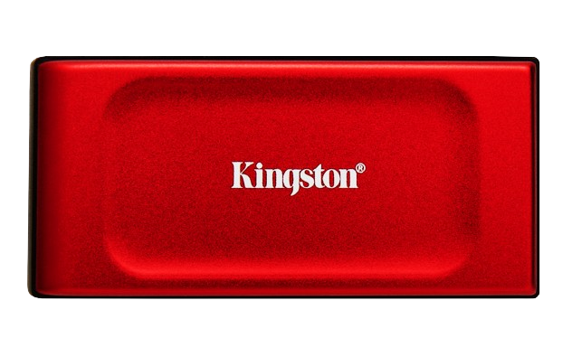 Kingston 2TB (2000GB) XS1000 Portable SSD USB 3.2, Gen2, Type-C, 1050MB/s R, 1000MB/s W - Red SSD