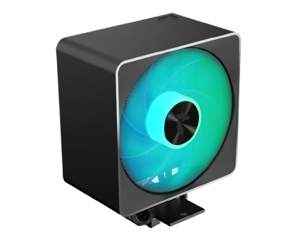 APNX AP1-V, ARGB, High Air Flow, CPU Air Black
 Cooler, 