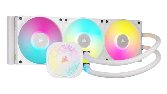 Corsair iCUE LINK TITAN 360 RX RGB AIO Liquid CPU White Cooler