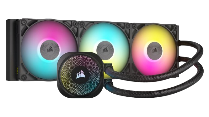 Corsair iCUE LINK TITAN 360 RX RGB AIO Liquid CPU Black Cooler