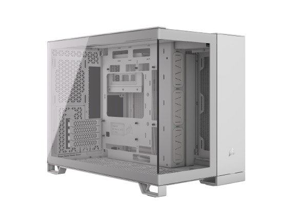 Corsair 2500X Micro ATX Dual Chamber White PC Case