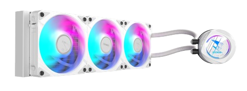 Gigabyte AORUS WATERFORCE II 360 ICE, White Liquid CPU Cooler