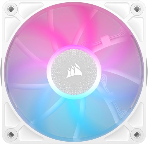 Corsair iCUE LINK RX120 MAX RGB 120mm PWM Thick Fan Expansion - White