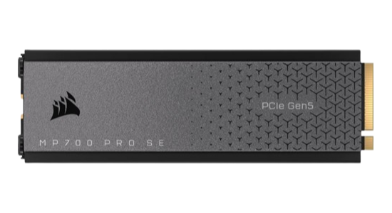 Corsair MP700 PRO SE, 4TB, with Air Cooler PCIe Gen5 x4 NVMe 2.0 M.2 SSD